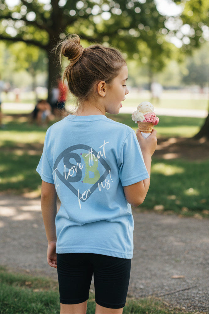 I love that for us - Cotton Youth Tee