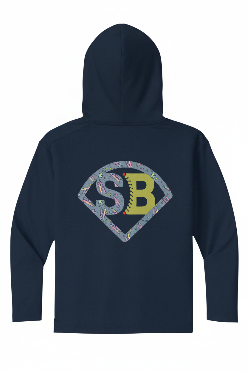 SB Lab Pin Drop - Youth Lightweight Hoodie