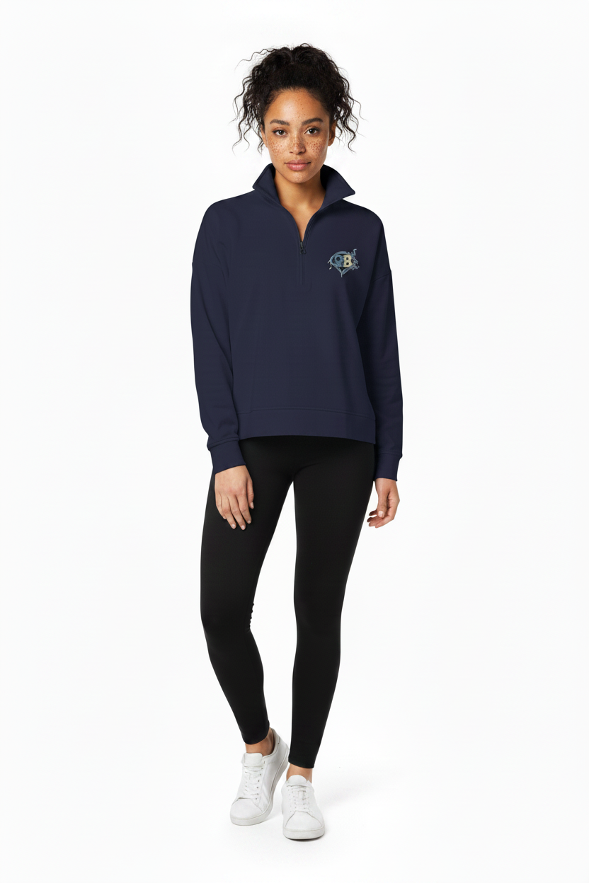 I Love That For Us Womens Quarter Zip