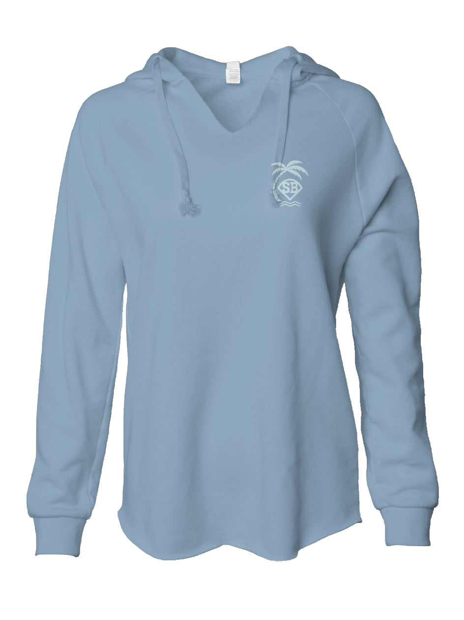 Beach Sweatshirt Misty Blue - Turf 'n Surf collection
