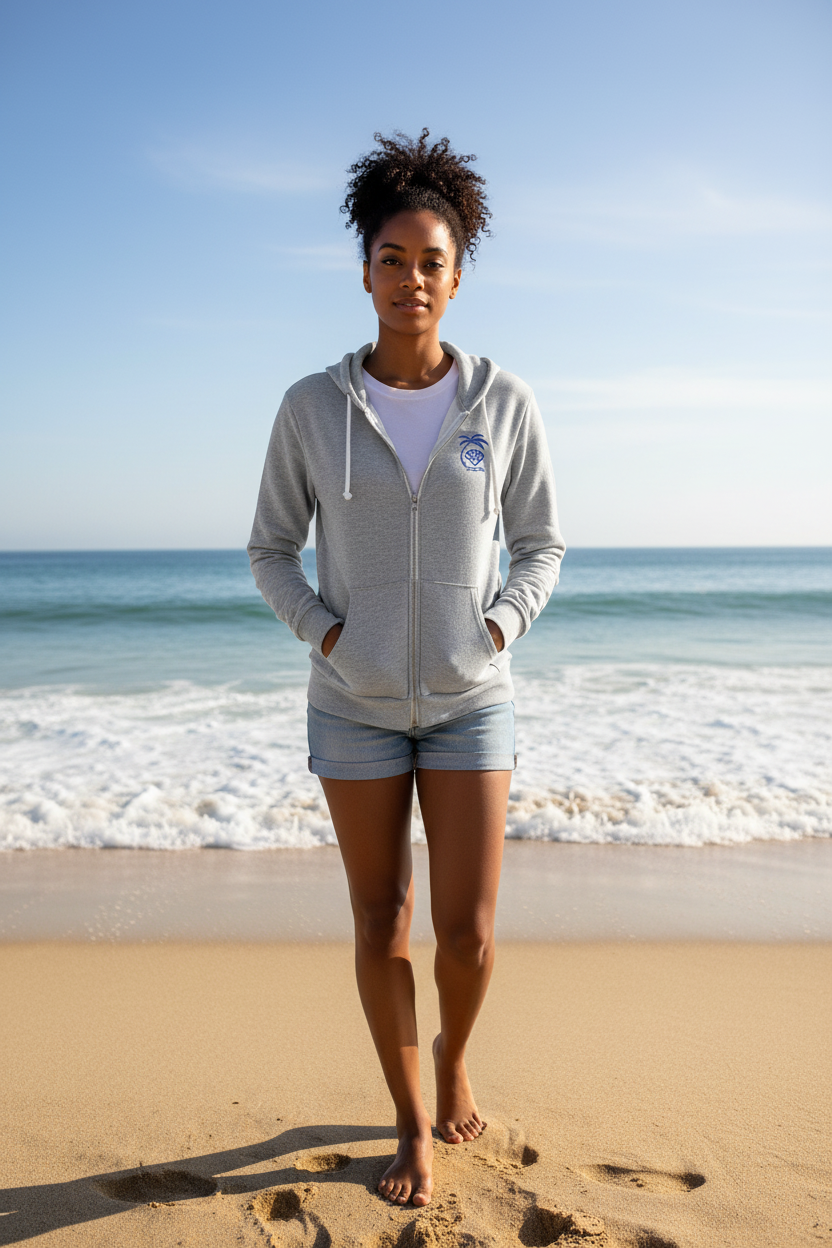 Full-Zip Hoodie - Turf 'n Surf collection