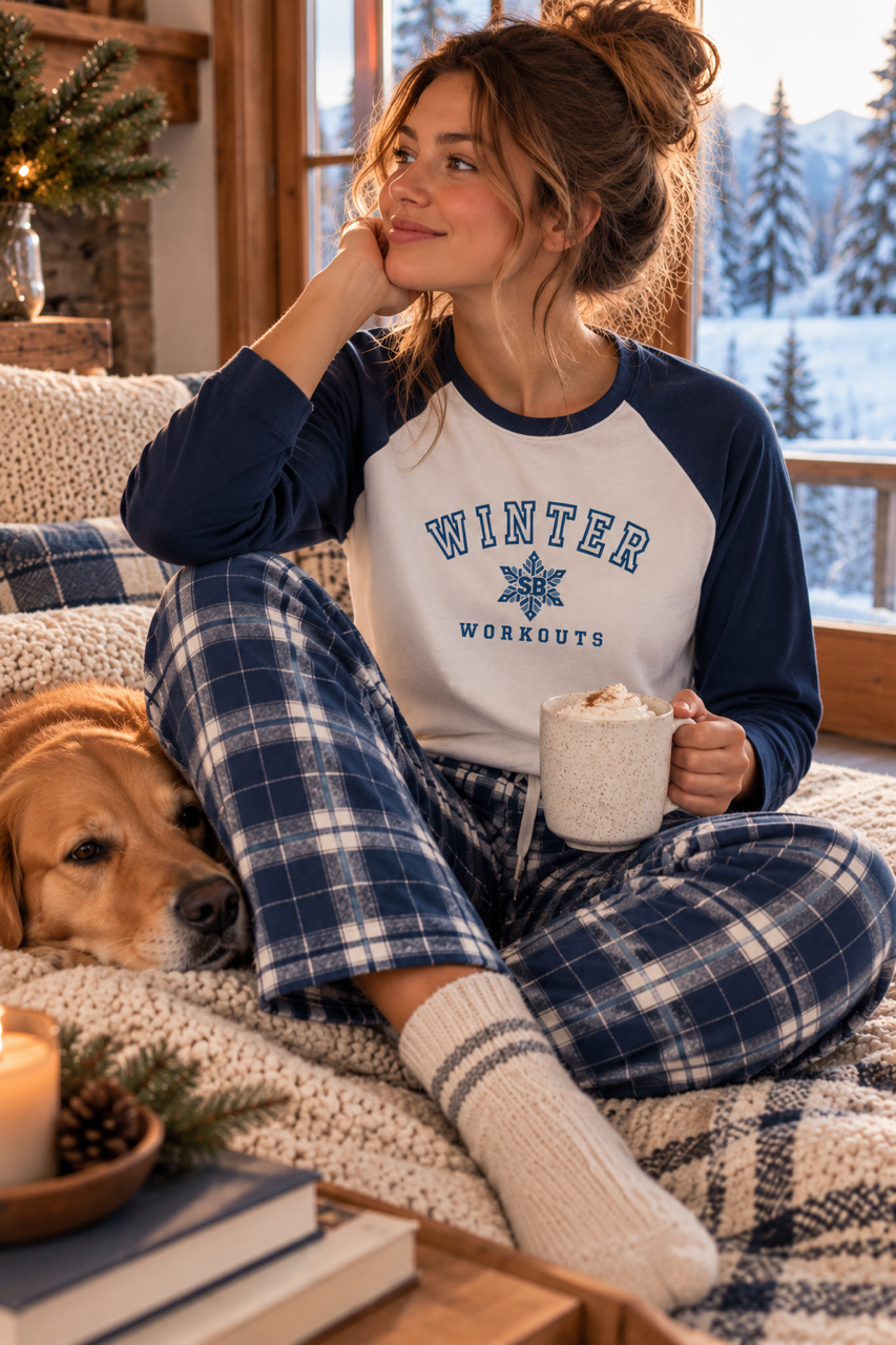 SB Lab Softball Winter Workouts Raglan Tee