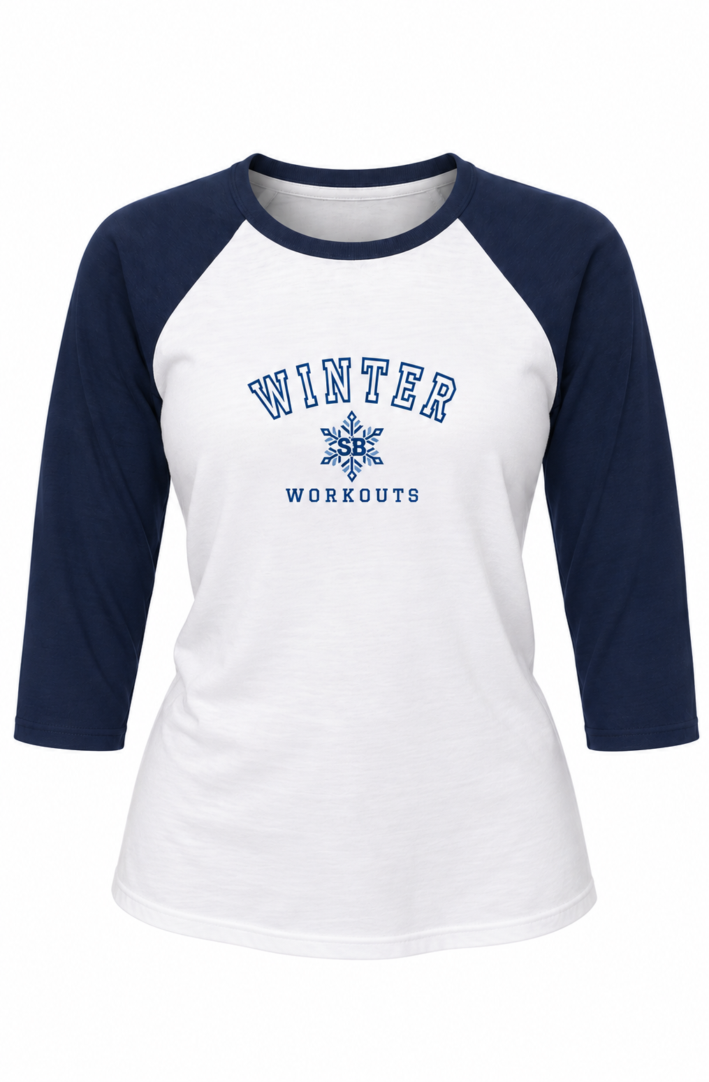 SB Lab Softball Winter Workouts Raglan Tee