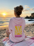 Beach Sweatshirt - Blush Pink - Turf 'n Surf collection