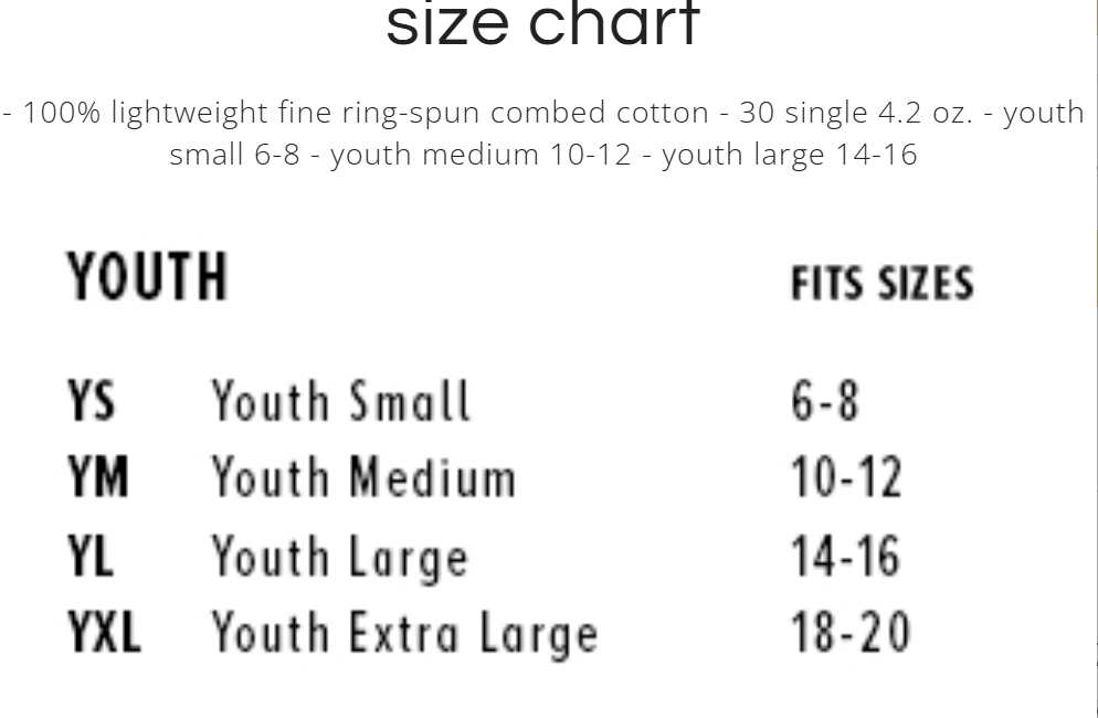 PREORDER "The Future Plays Softball" Youth Tee
